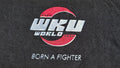 Official WKUWORLD Black Towel – Born a Fighter